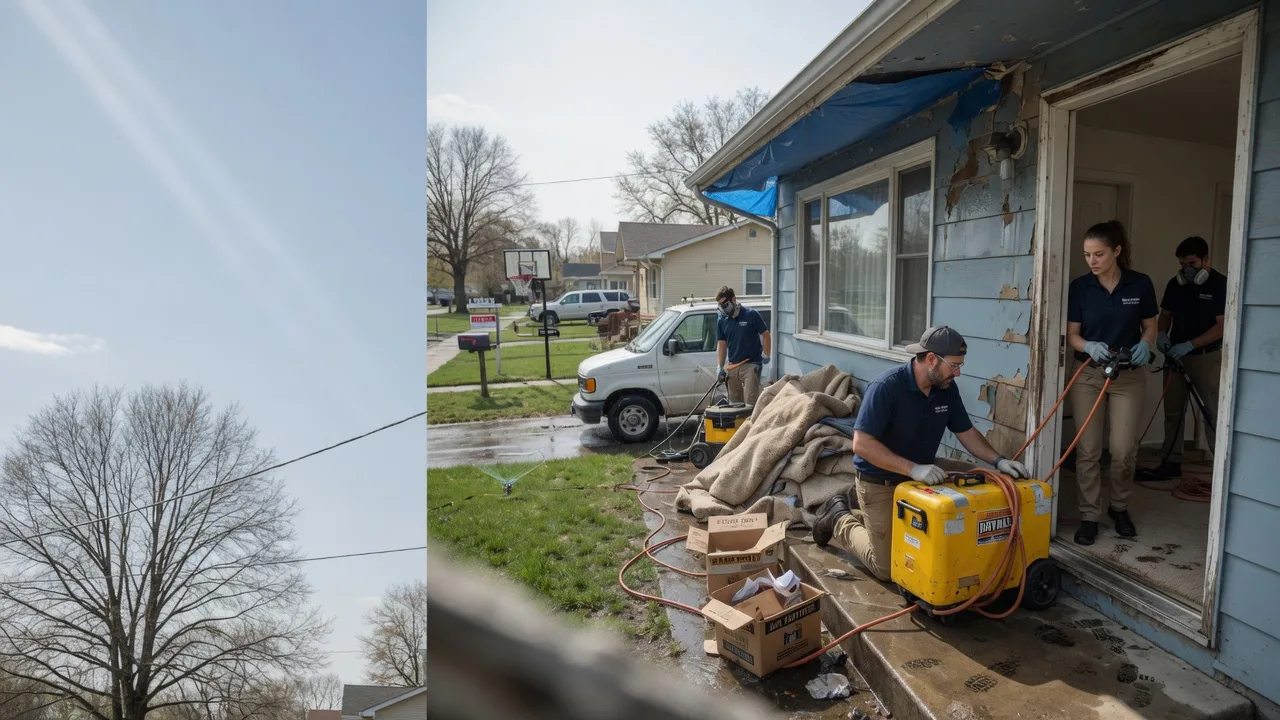 Basement Flood Cleanup in Sedalia, OH near me